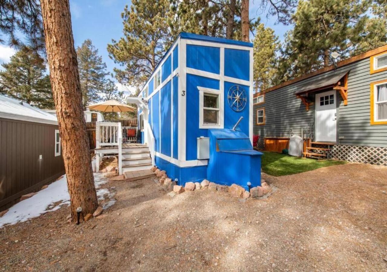Ashore The Clouds Glamping Awaits Woodland Park Buitenkant foto